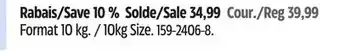 Canadian Tire golfgreen Format 10kg offer