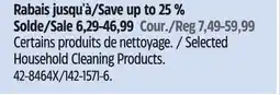 Canadian Tire Mastercraft Selected Household Cleaning Products offer