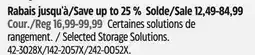 Canadian Tire Selected Storage Solutions offer