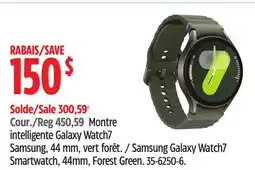 Canadian Tire Samsung Galaxy Watch7 Smartwatch offer