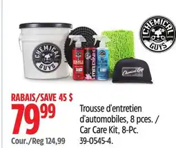 Canadian Tire Chemical Car Care Kit, 8-Pc offer