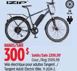 Canadian Tire Izip Tangent Adult Electric Bike offer