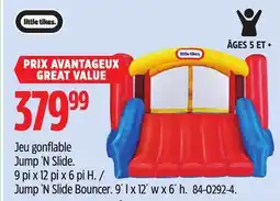 Canadian Tire Little Tikes Jump 'N Slide Bouncer offer