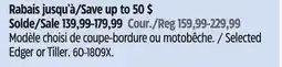 Canadian Tire Yardworks Selected Edger or Tiller offer