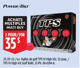 Canadian Tire Powerbilt TPS IV High-Viz Golf Balls, 12-Pk offer