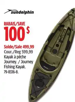 Canadian Tire Sun-dolphin Journey Fishing Kayak offer