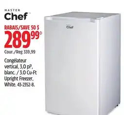 Canadian Tire Master Chef 3.0 Cu-Ft Upright Freezer offer