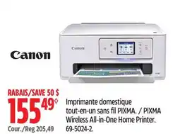 Canadian Tire Canon PIXMA Wireless All-in-One Home Printer offer