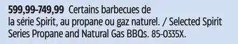 Canadian Tire Series Propane and Natural Gas BBQs offer