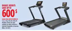 Canadian Tire Selected Treadmills or Exercise Bikes offer