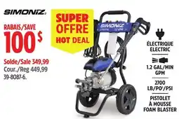 Canadian Tire Simoniz PISTOLET À MOUSSE FOAM BLASTER offer