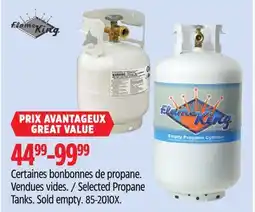 Canadian Tire Selected Propane Tanks offer