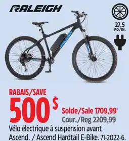 Canadian Tire Ascend Hardtail E-Bike offer