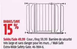 Canadian Tire Regalo Wall-Safe Extra-Wide Safety Gate offer