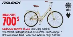 Canadian Tire RALEIGH Dobson Comfort Adult Electric Bike offer
