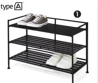 Canadian Tire Type A Stackable 3-Tier Shoe Rack offer