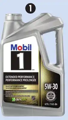 Canadian Tire Mobil 1 Extended Performance Synthetic Motor Oil offer