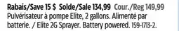 Canadian Tire Elite 2G Sprayer offer