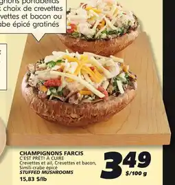 IGA C'EST PRÊT! À CUIRE STUFFED MUSHROOMS offer
