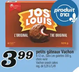 Marché Richelieu PETITS GÂTEAUX VACHON | VACHON SNACK CAKES offer