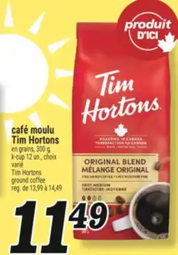Marché Richelieu CAFÉ MOULU TIM HORTONS | TIM HORTONS GROUND COFFEE offer