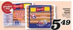 Marché Richelieu SAUCISSES FUMÉES HYGRADE | HYGRADE WIENERS offer