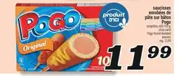Marché Richelieu SAUCISSES ENROBÉES DE PÂTE SUR BÂTON POGO | POGO FROZEN BREADED WIENERS offer
