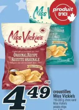 Marché Richelieu Croustilles Miss Vickie's | Miss Vickie's potato chips offer