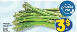 Marché Richelieu ASPERGES | ASPARAGUS offer