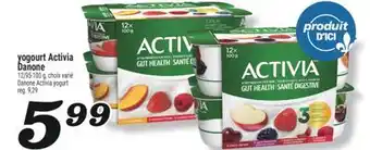 Marché Richelieu YOGOURT ACTIVIA DANONE | DANONE ACTIVIA YOGURT offer