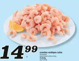 Marché Richelieu CREVETTES NORDIQUES CUITES | PEELED COOKED NORTHERN SHRIMP offer