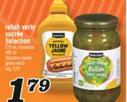 Marché Richelieu RELISH VERTE SUCRÉE SELECTION | SELECTION SWEET GREEN RELISH offer