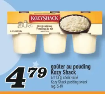 Marché Richelieu GOÛTER AU POUDING KOZY SHACK | KOZY SHACK PUDDING SNACK offer