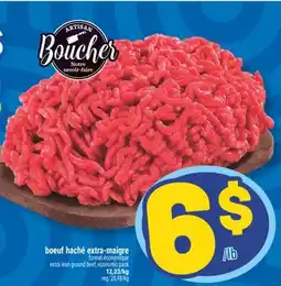 Marché Richelieu BOEUF HACHÉ EXTRA-MAIGRE | EXTRA LEAN GROUND BEEF offer