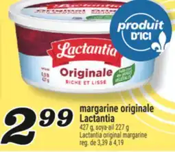 Marché Richelieu MARGARINE ORIGINALE LACTANTIA | LACTANTIA ORIGINAL MARGARINE offer