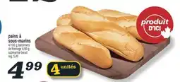 Marché Richelieu PAINS À SOUS-MARINS | SUBMARINE BREAD offer