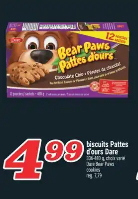 Marché Richelieu BISCUITS PATTES D'OURS DARE | DARE BEAR PAWS COOKIES offer