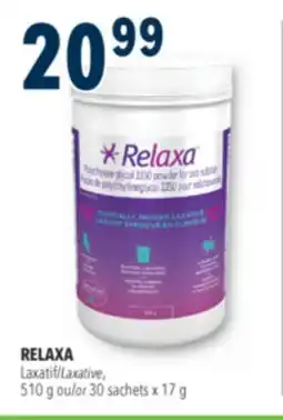 Familiprix RELAXA, Laxative, 510 g or 30 sachets x 17 g offer