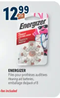 Familiprix ENERGIZER, Hearing aid batteries, pack of 8 offer