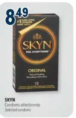 Familiprix SKYN Selected condoms offer