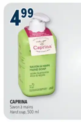 Familiprix CAPRINA Body wash offer