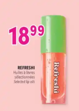 Familiprix REFRESHI Selected lip oils offer