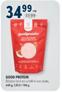 Familiprix GOOD PROTEIN All-in-one shake offer