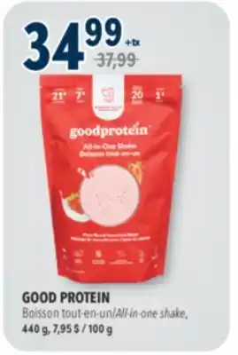 Familiprix GOOD PROTEIN All-in-one shake offer