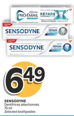Brunet SENSODYNE Dentifrices sélectionnés offer