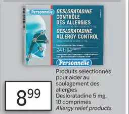 Brunet PERSONNELLE Produits sélectionnés pour aider au soulagement des allergies Desloratadine 5 mg offer