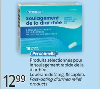 Brunet PERSONNELLE Produits sélectionnés pour le soulagement rapide de la diarrhée Lopéramide 2 mg offer