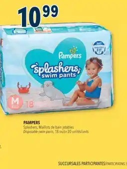 Familiprix PAMPERS Splashers Disposable swim pants offer
