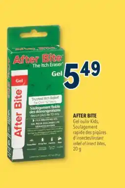Familiprix AFTER BITE Gel or Kids Instant relief of insect bites offer
