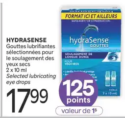 Brunet HYDRASENSE Gouttes lubrifiantes sélectionnées pour le soulagement des yeux secs offer